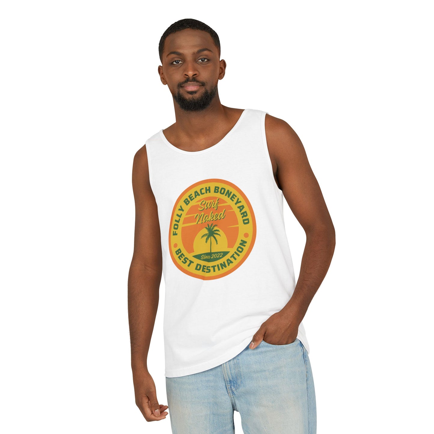 Boneyard Tank Top White