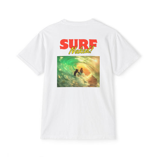 Surf's Up Pocket Tee White